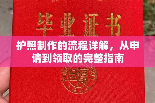 芳苑护照制作的流程详解，从申请到领取的完整指南