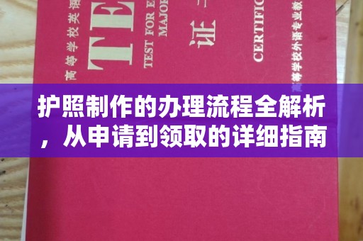 芳苑护照制作的办理流程全解析，从申请到领取的详细指南