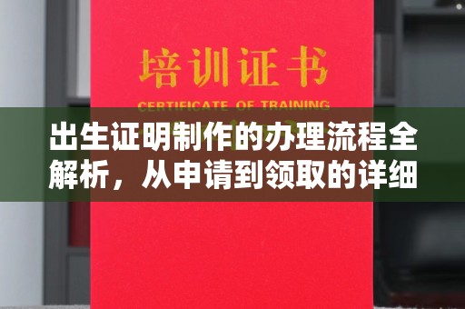 芳苑出生证明制作的办理流程全解析，从申请到领取的详细指南